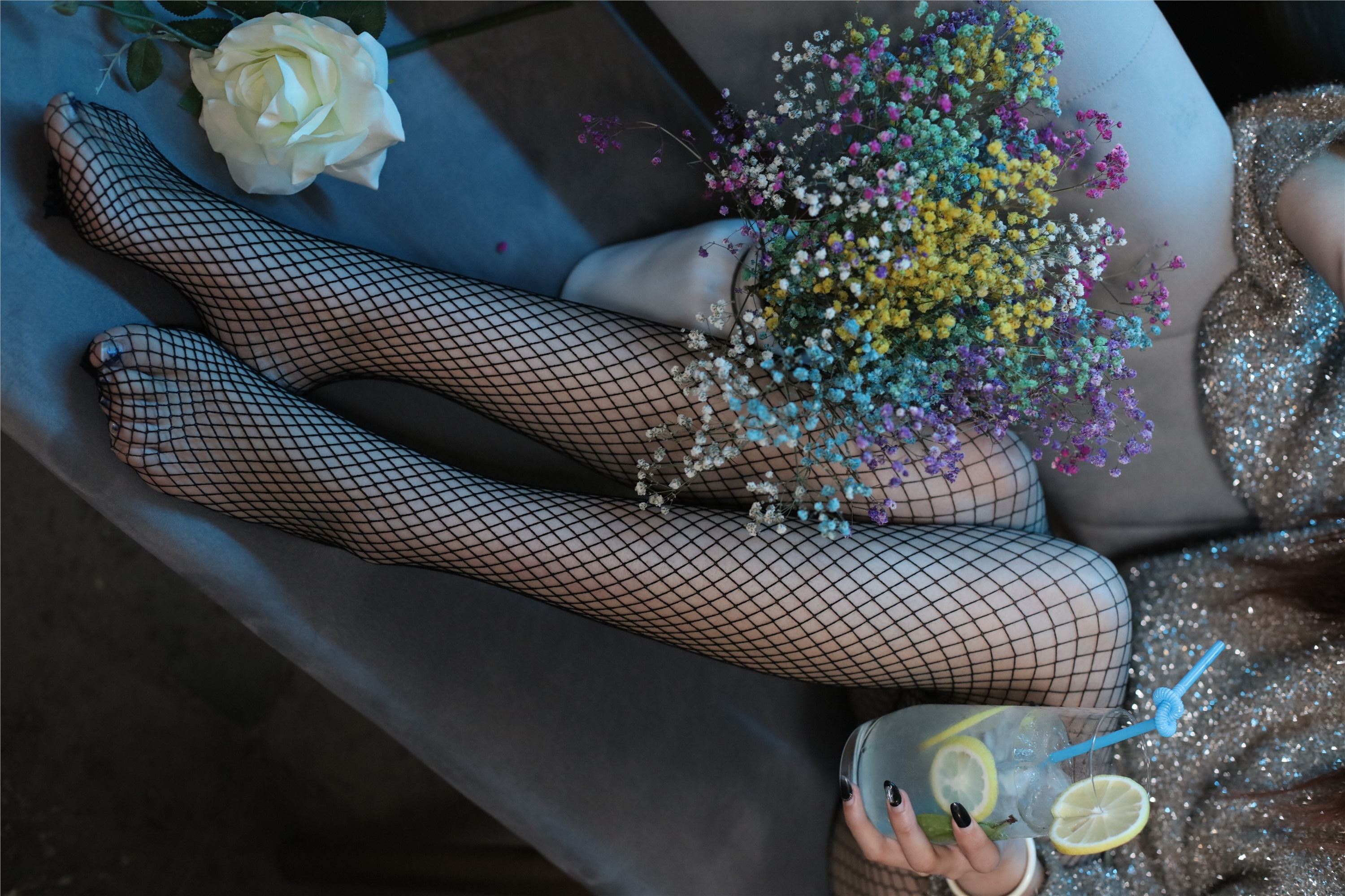 奈丝写真 NO.010 喵喵-用“渔网”俘获你